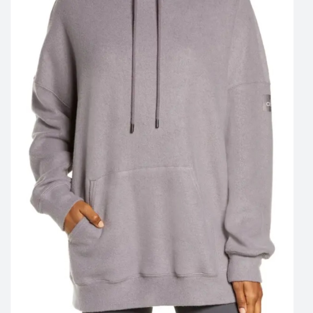 ALO Yoga purple dusk sweatshirt